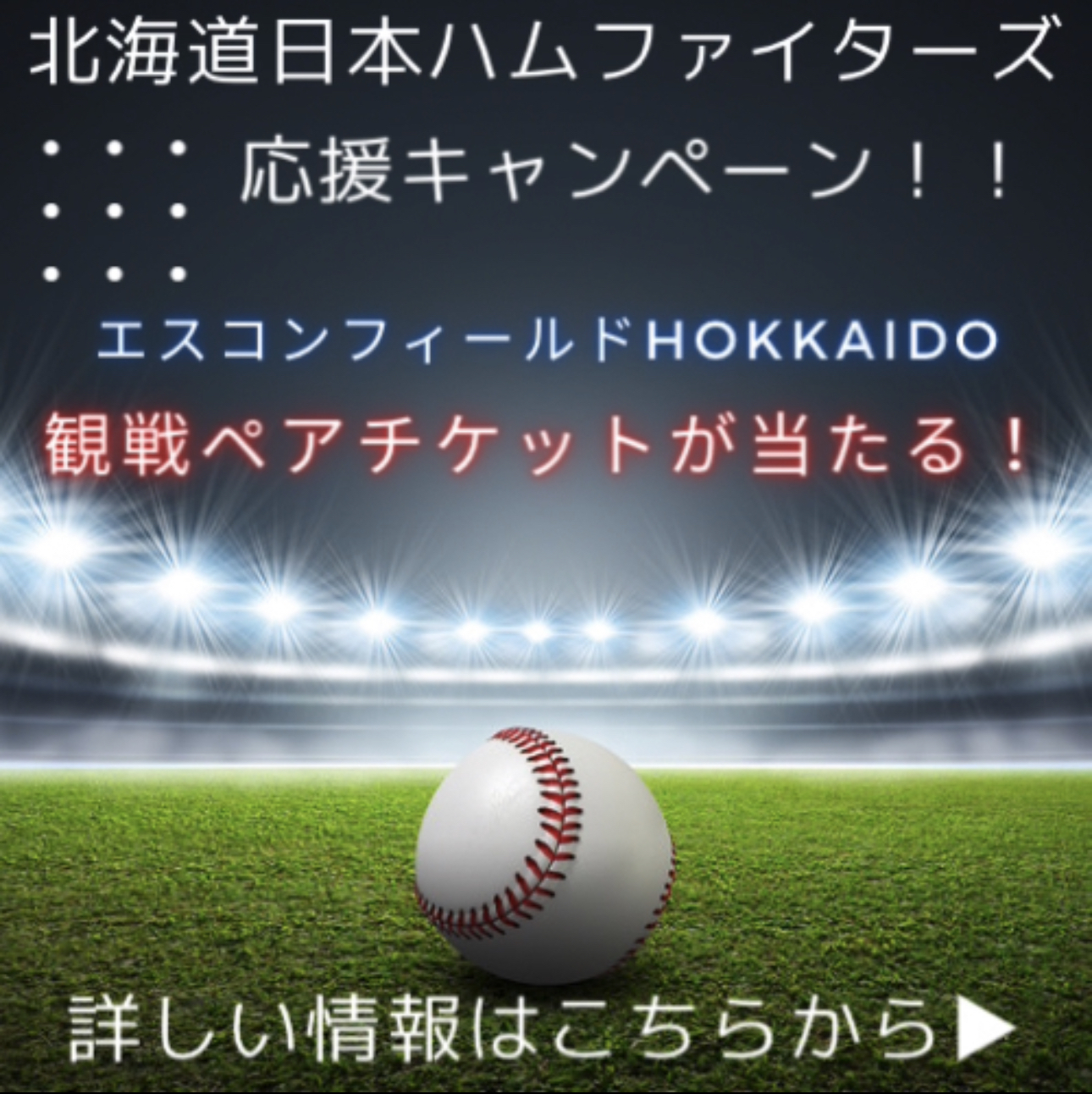 日本ハムファイターズ応援キャンペーン